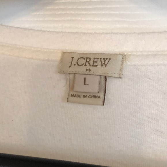 J. Crew white tee - Picture 3 of 3